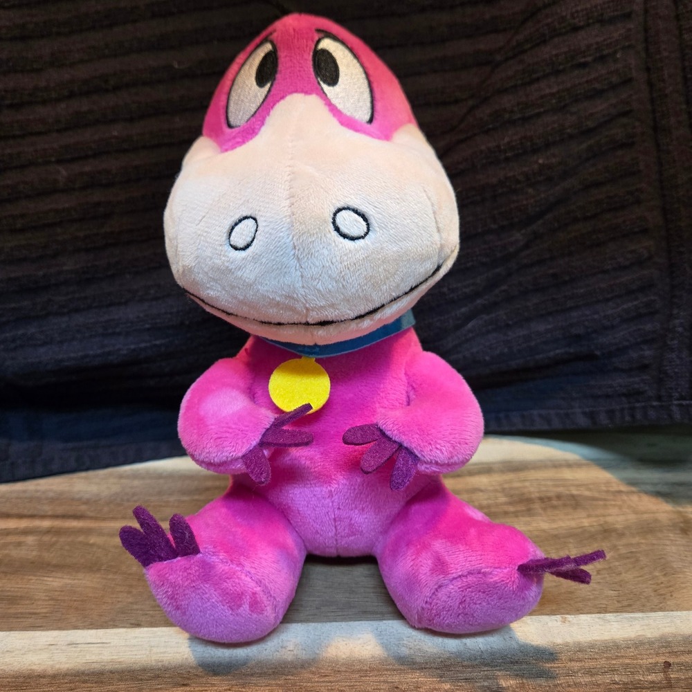 Kidrobot Phunny The Flintstones Dino Plush Purple Dinosaur 2024 Hanna Barbera